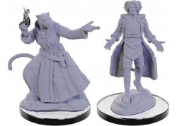 Critical Role Unpainted Miniatures: Lucien Tavelle and Cree Deeproots